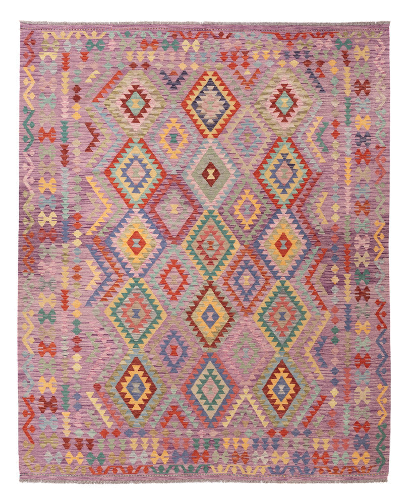 Kelim Rug - Splash - 304 x 242 cm - colorful