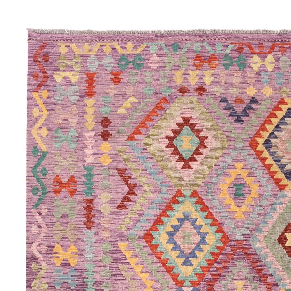 Kelim Rug - Splash - 304 x 242 cm - colorful