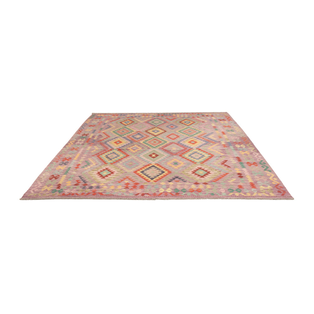 Kelim Rug - Splash - 304 x 242 cm - colorful