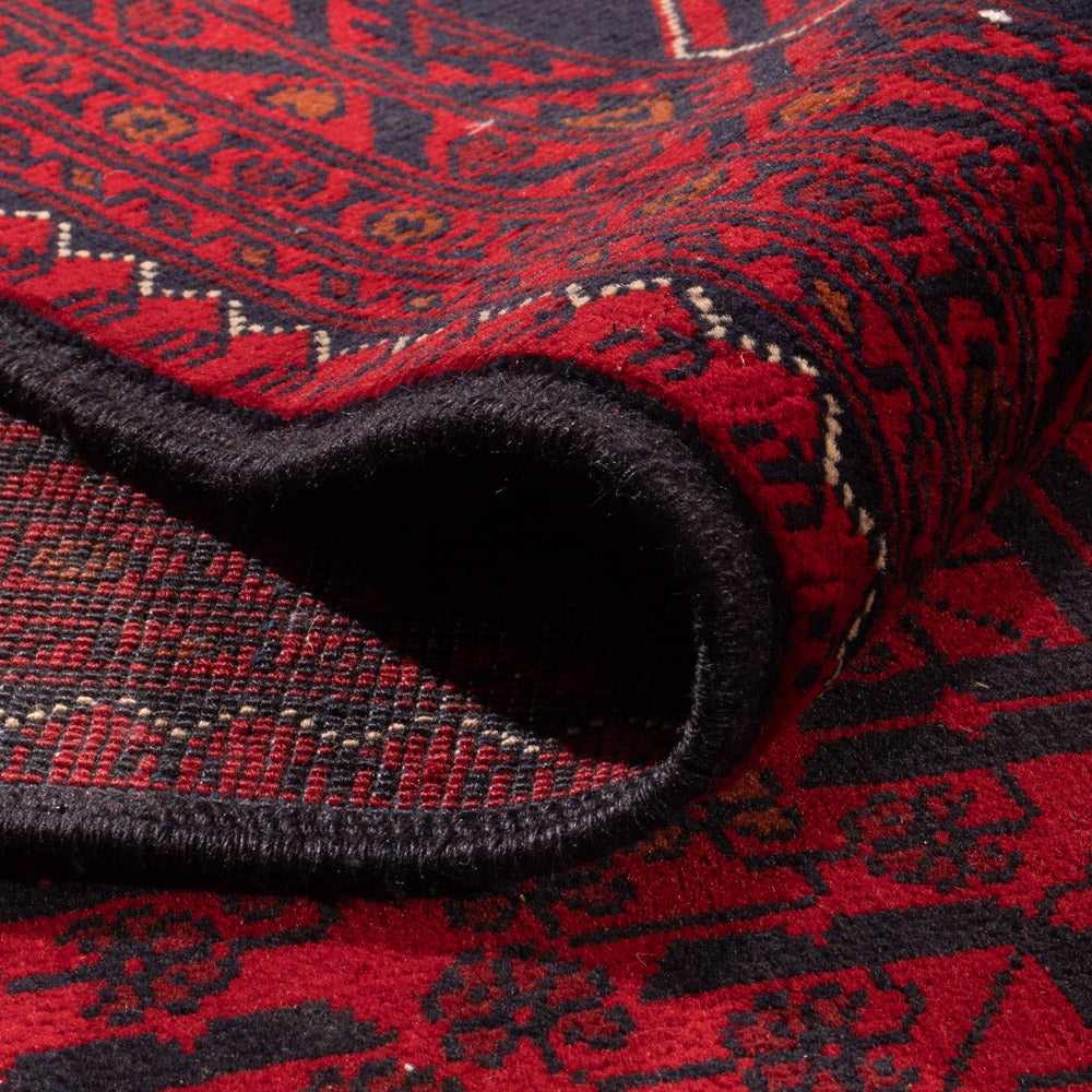 Afghan Rug - Kunduz - Royal - 362 x 250 cm - red