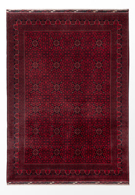 Afghan Rug - Kunduz - Royal - 350 x 246 cm - red