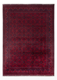 Afghan Rug - Kunduz - Royal - 344 x 247 cm - red