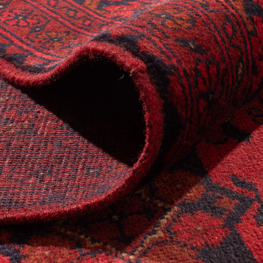 Afghan Rug - Kunduz - 351 x 254 cm - red