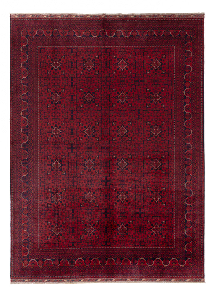 Afghan Rug - Kunduz - Royal - 342 x 248 cm - red