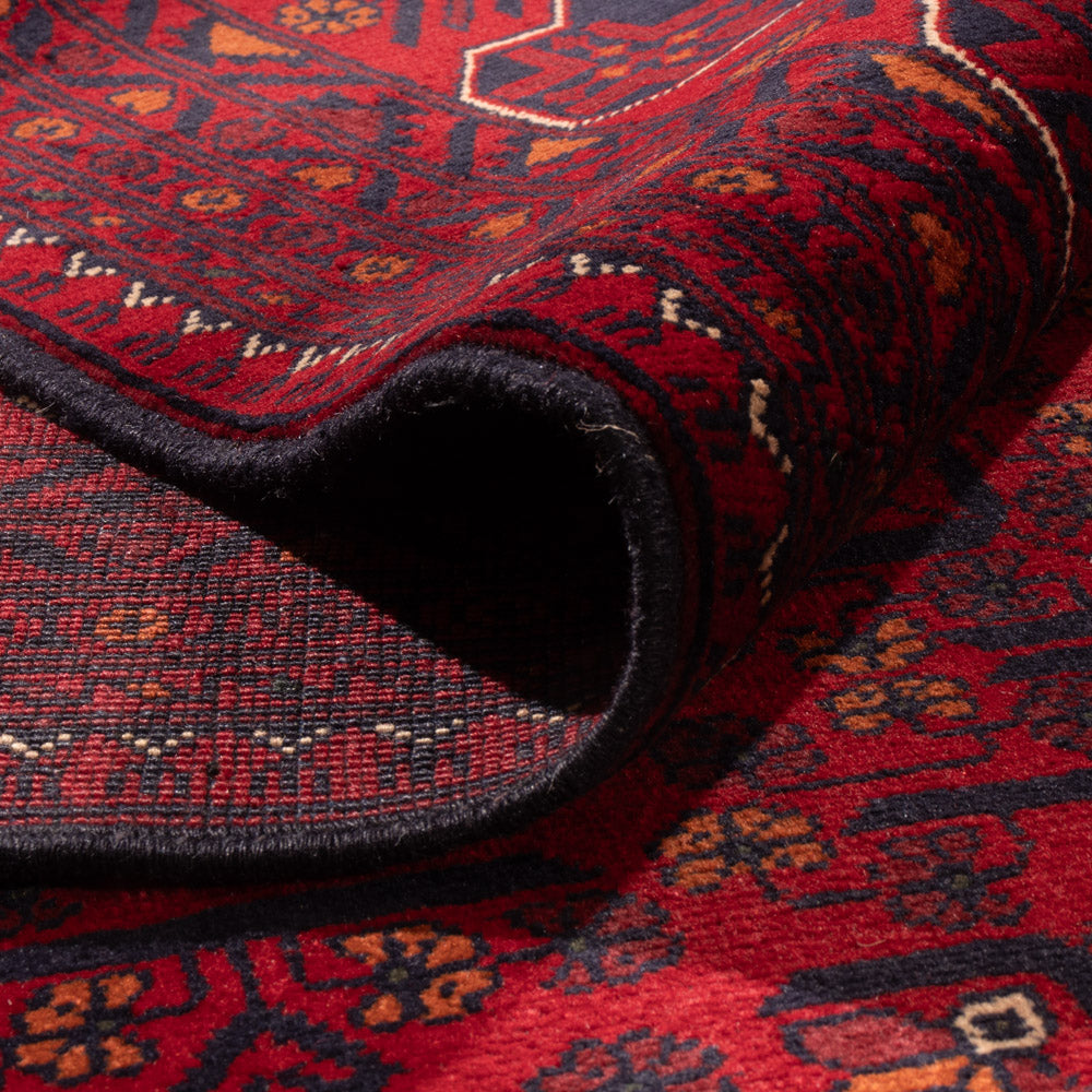 Afghan Rug - Kunduz - Royal - 348 x 250 cm - red