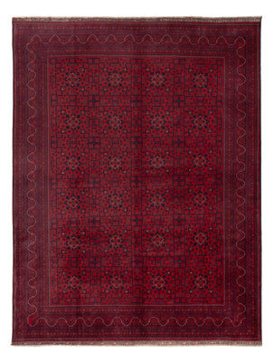 Afghan Rug - Kunduz - Royal - 333 x 256 cm - red