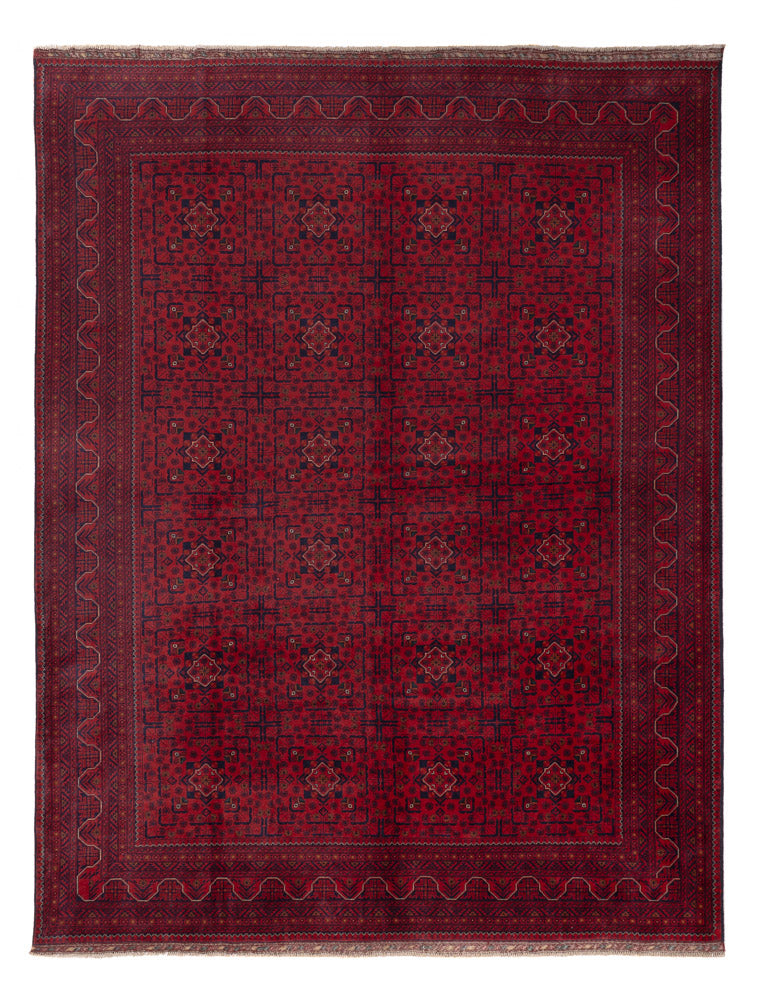Afghan Rug - Kunduz - Royal - 333 x 256 cm - red