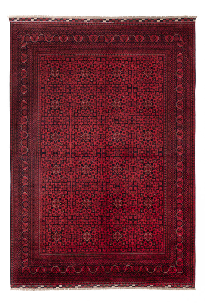 Afghan Rug - Kunduz - Royal - 370 x 252 cm - red