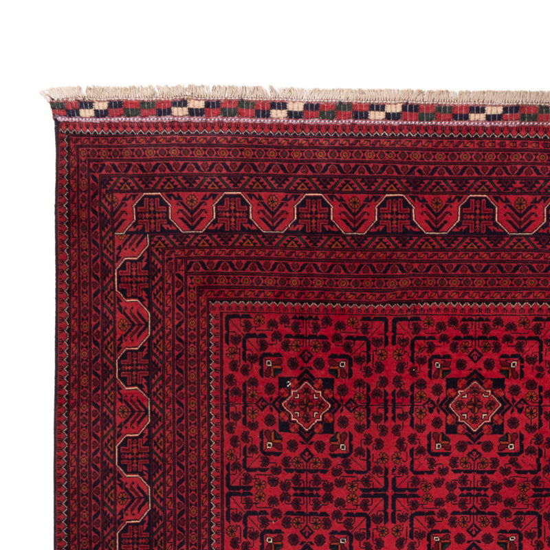 Afghan Rug - Kunduz - Royal - 370 x 252 cm - red