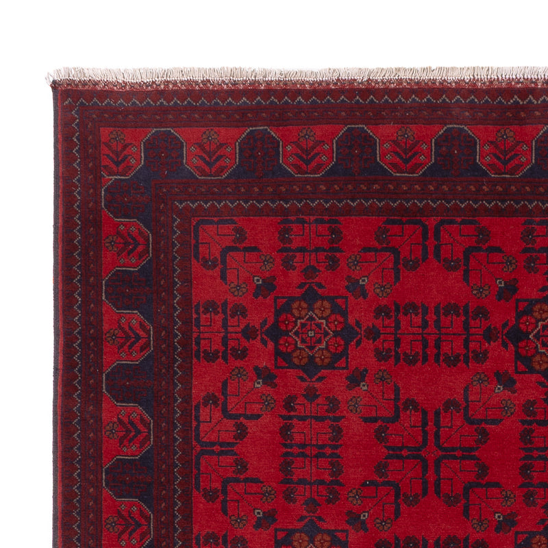 Afghan Rug - Kunduz - 243 x 173 cm - red