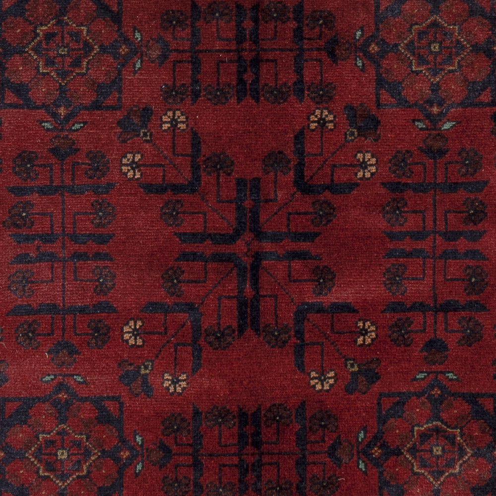 Afghan Rug - Kunduz - 200 x 147 cm - red