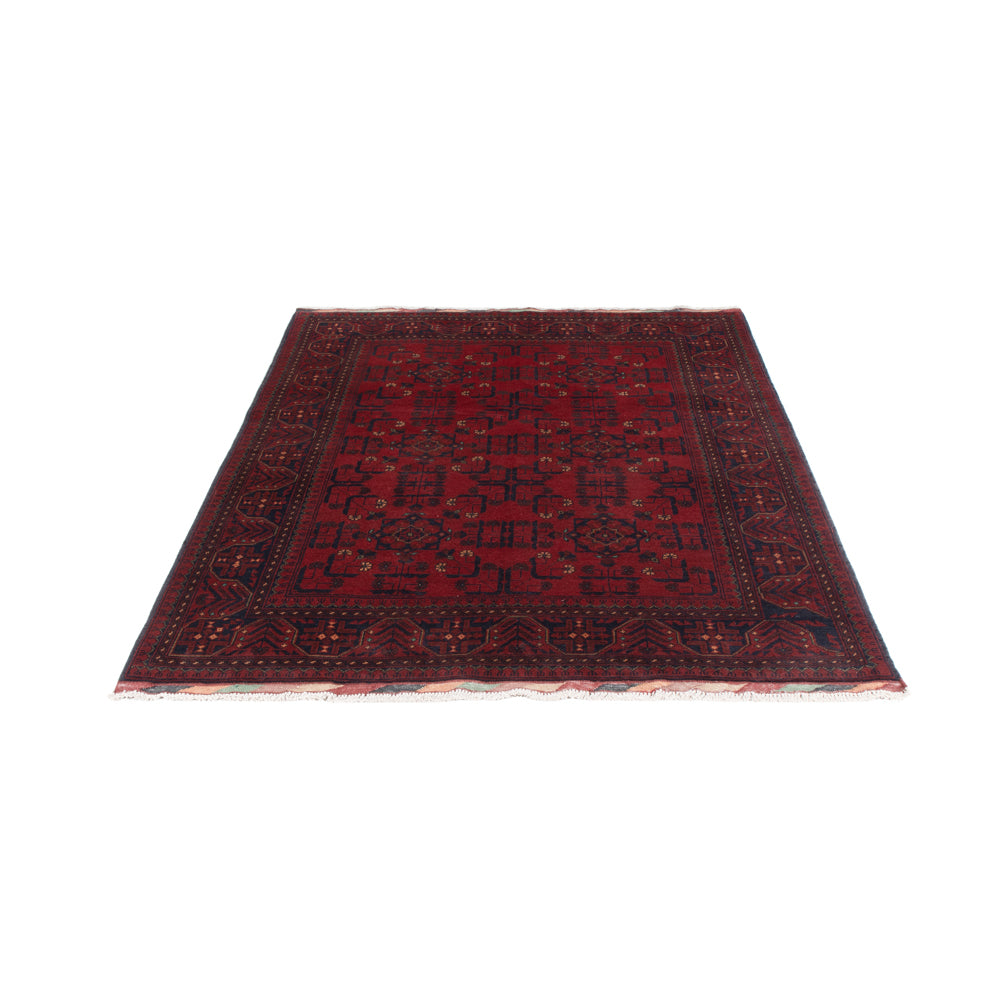 Afghan Rug - Kunduz - 200 x 147 cm - red