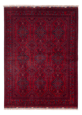 Afghan Rug - Royal - 236 x 170 cm - red