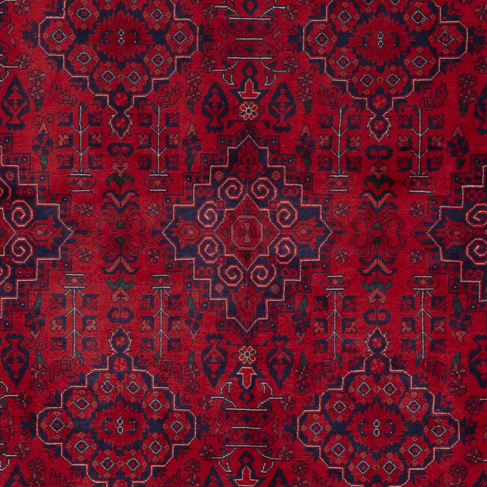 Afghan Rug - Royal - 236 x 170 cm - red