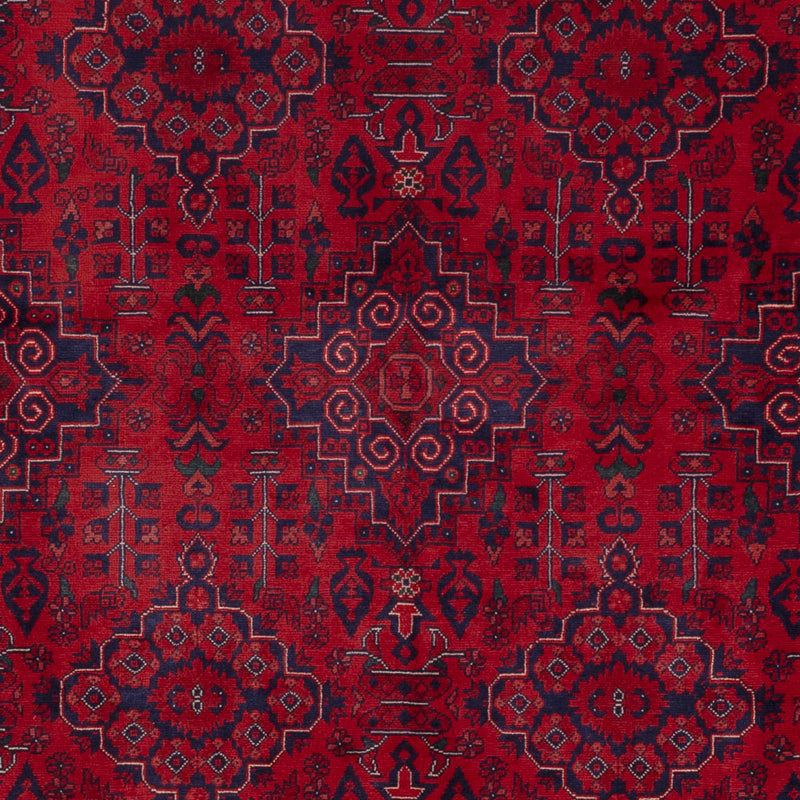 Afghan Rug - Royal - 236 x 170 cm - red