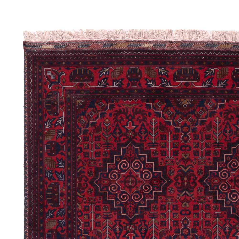 Afghan Rug - Royal - 240 x 169 cm - red
