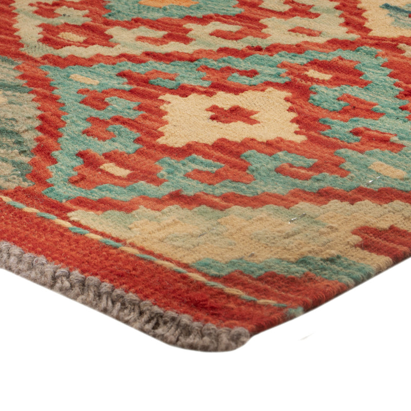 Kelim Rug - Splash - 121 x 85 cm - multicolored