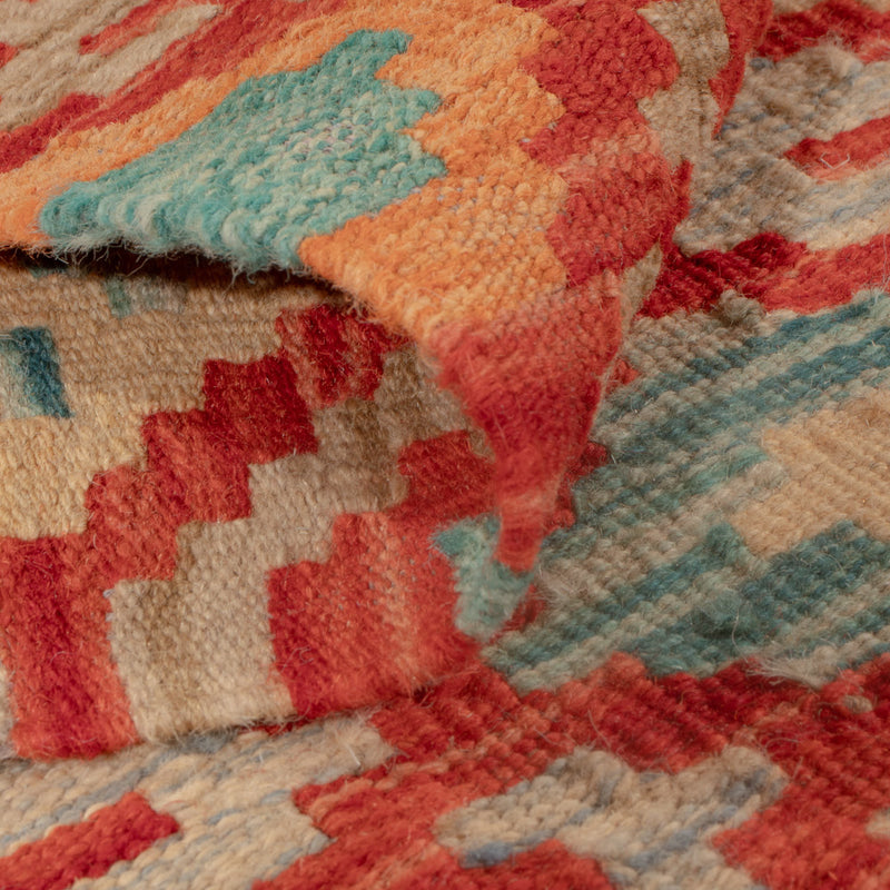 Kelim Rug - Splash - 121 x 85 cm - multicolored