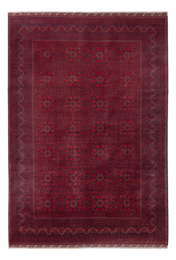 Afghan Rug - Kunduz - Royal - 362 x 247 cm - red