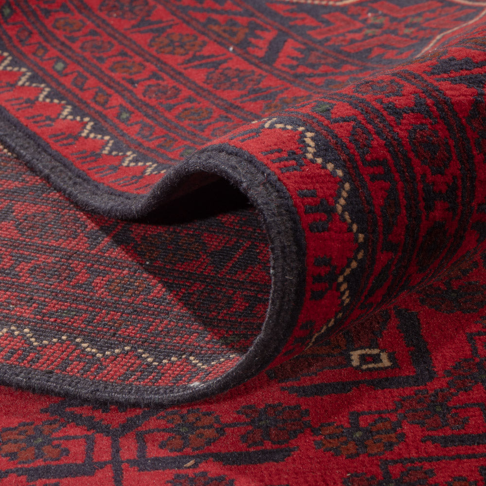 Afghan Rug - Kunduz - Royal - 362 x 247 cm - red