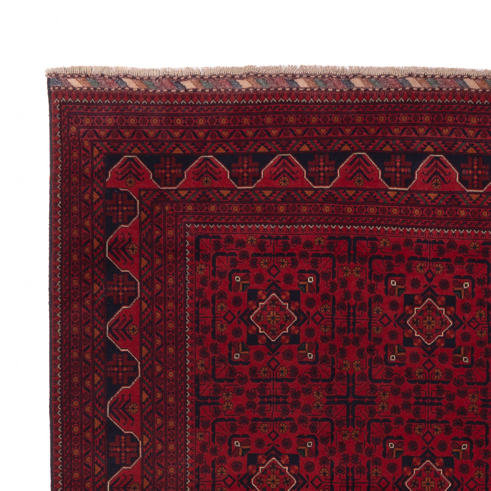 Afghan Rug - Kunduz - Royal - 343 x 247 cm - red