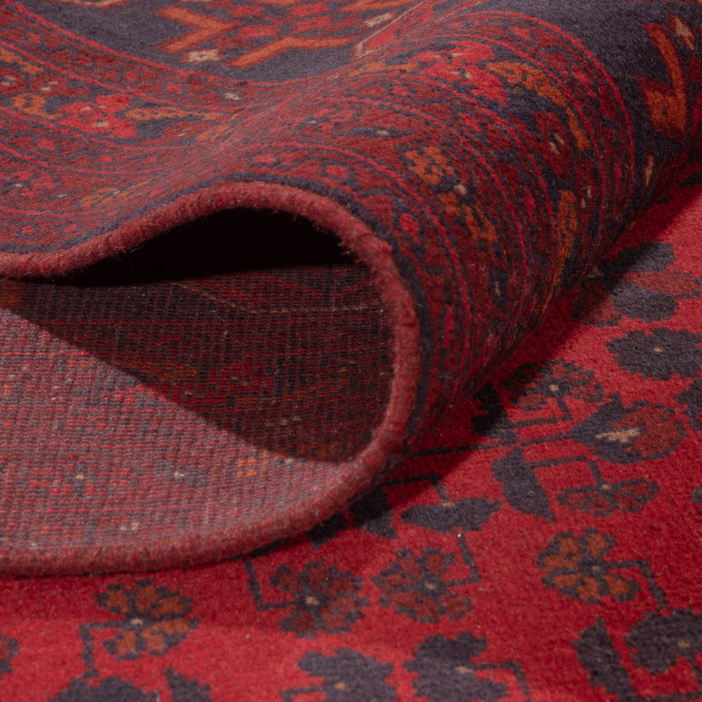 Afghan Rug - Kunduz - 350 x 256 cm - red