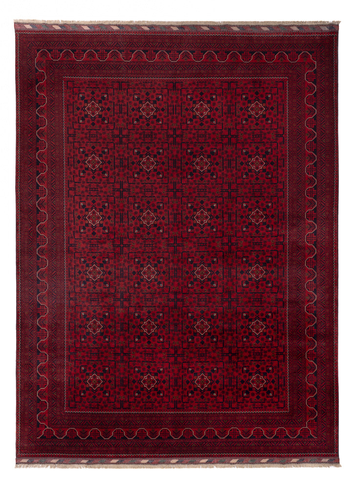 Afghan Rug - Kunduz - 347 x 254 cm - red