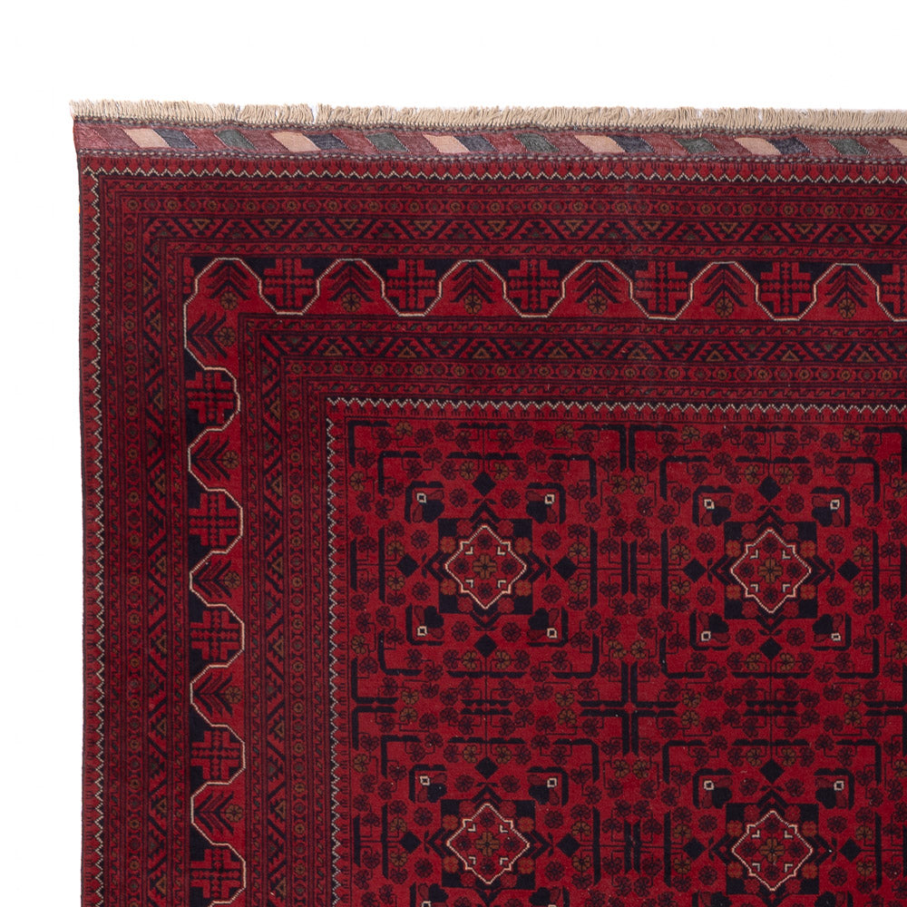 Afghan Rug - Kunduz - 347 x 254 cm - red