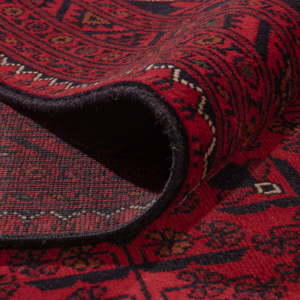 Afghan Rug - Kunduz - 347 x 254 cm - red