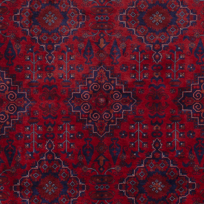 Afghan Rug - Royal - 231 x 167 cm - red