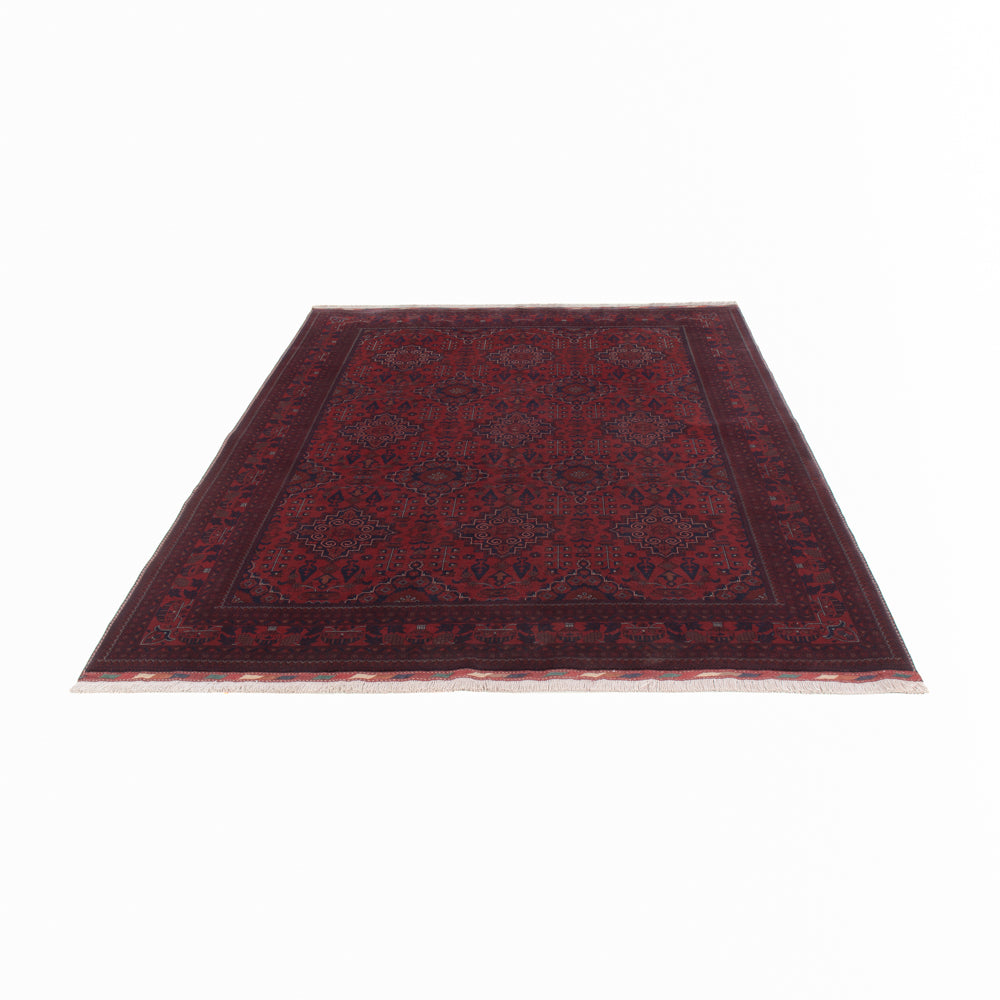 Afghan Rug - Royal - 231 x 167 cm - red