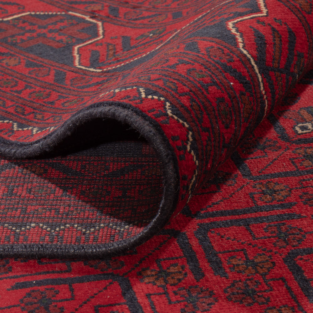 Afghan Rug - Kunduz - 340 x 250 cm - red
