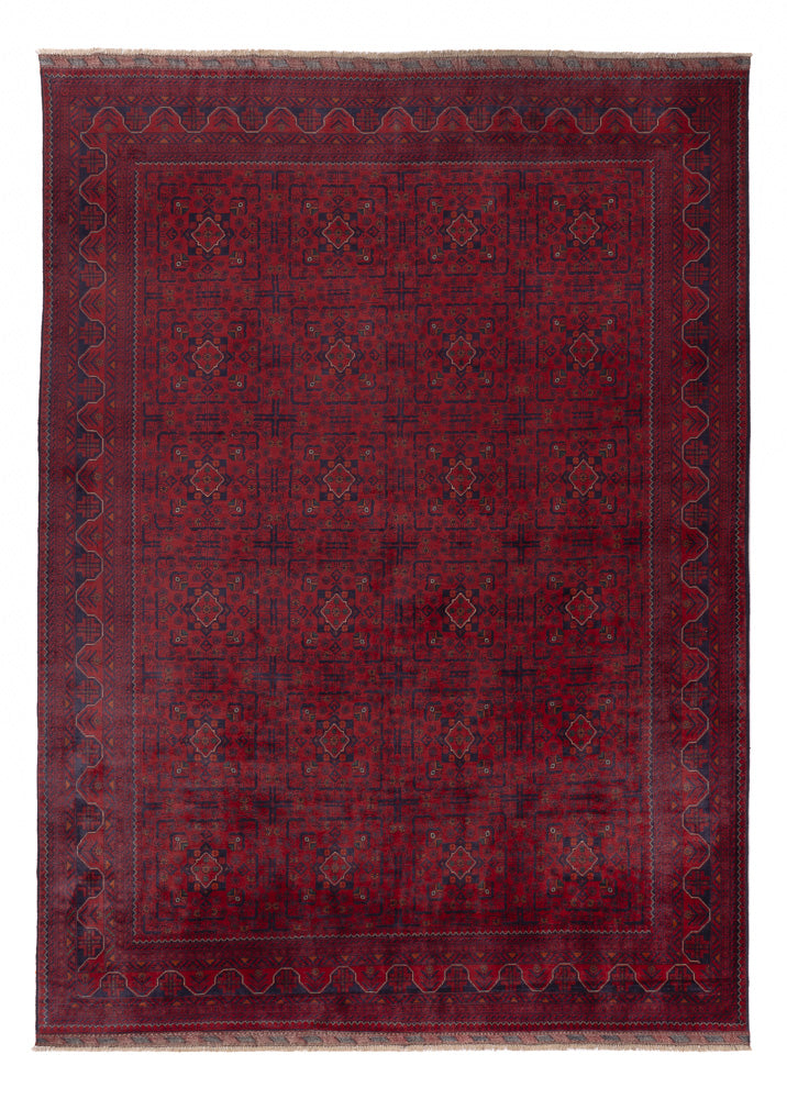 Afghan Rug - Kunduz - 342 x 248 cm - red