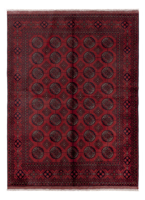 Afghan Rug - Kunduz - 199 x 150 cm - red
