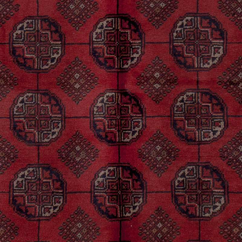 Afghan Rug - Kunduz - 199 x 150 cm - red
