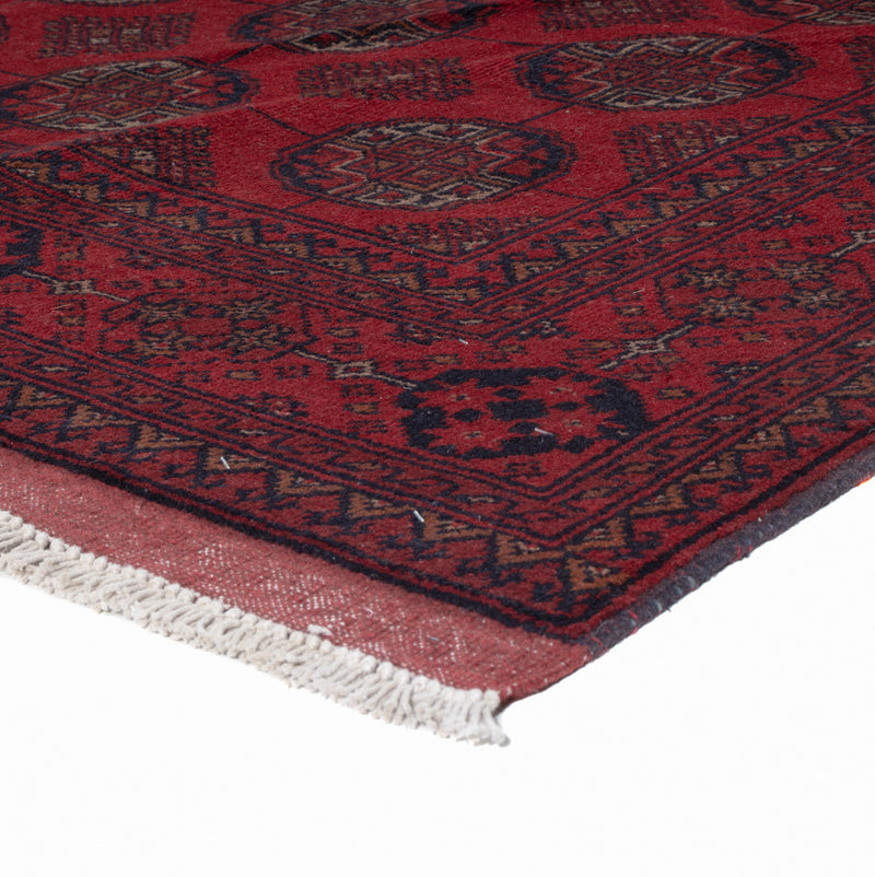 Afghan Rug - Kunduz - 199 x 150 cm - red