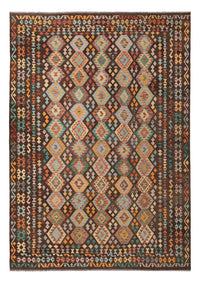 Kelim Rug - Splash - 351 x 244 cm - colorful