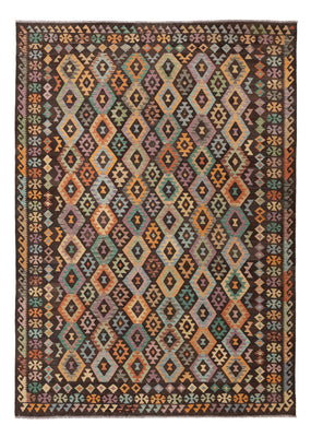 Kelim Rug - Splash - 347 x 245 cm - colorful