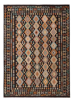 Kelim Rug - Splash - 344 x 250 cm - colorful