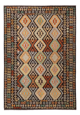 Kelim Rug - Splash - 353 x 241 cm - colorful