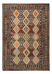 Kelim Rug - Splash - 353 x 241 cm - colorful
