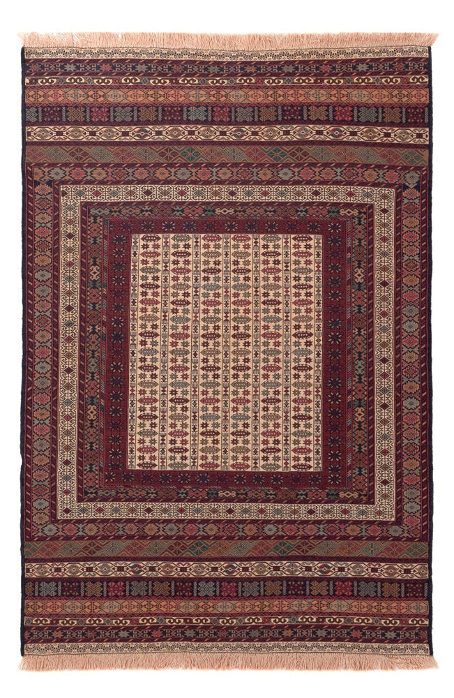 Kelim Rug - Oriental - 195 x 127 cm - multicolored