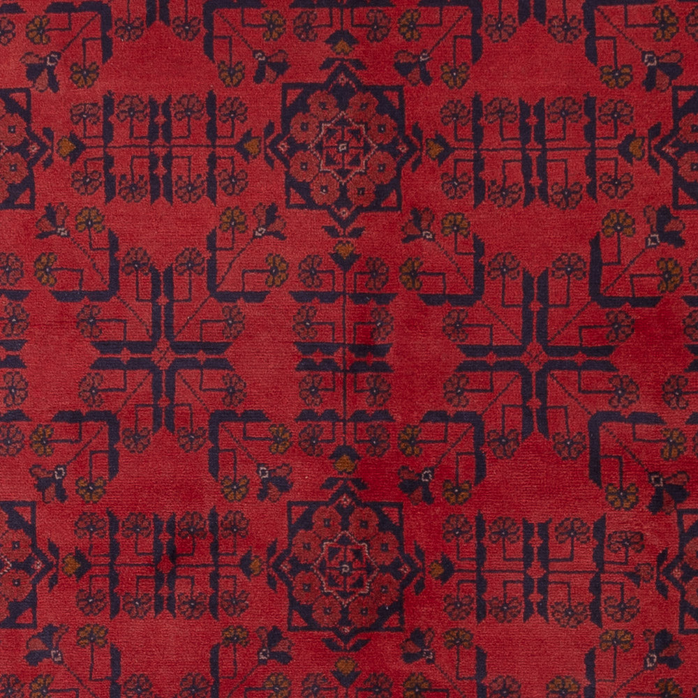 Afghan Rug - Kunduz - 236 x 175 cm - red