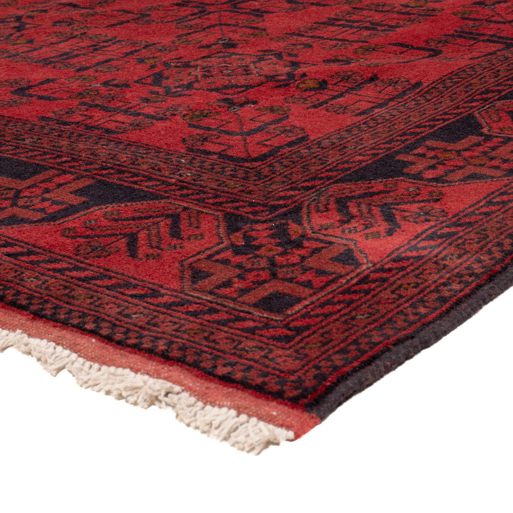 Afghan Rug - Kunduz - 236 x 175 cm - red