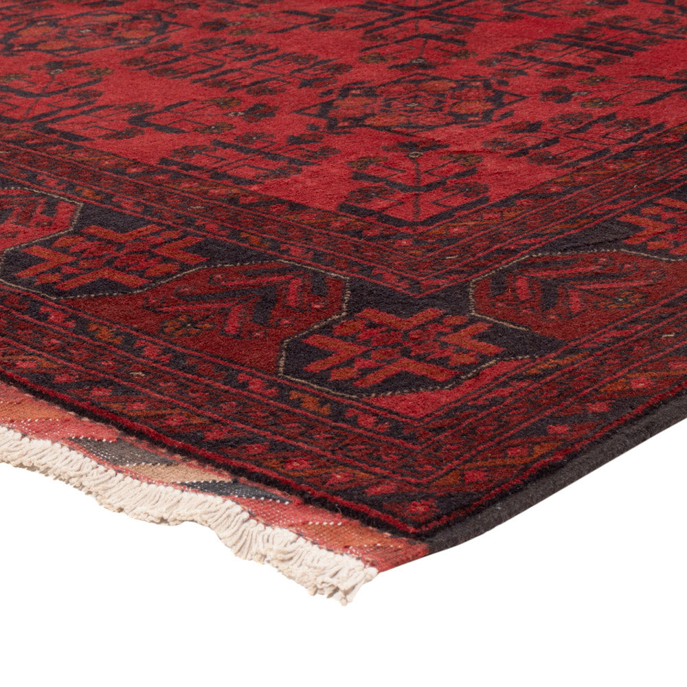 Afghan Rug - Kunduz - 238 x 176 cm - red