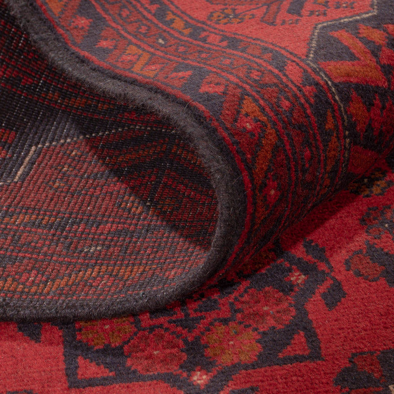 Afghan Rug - Kunduz - 238 x 176 cm - red