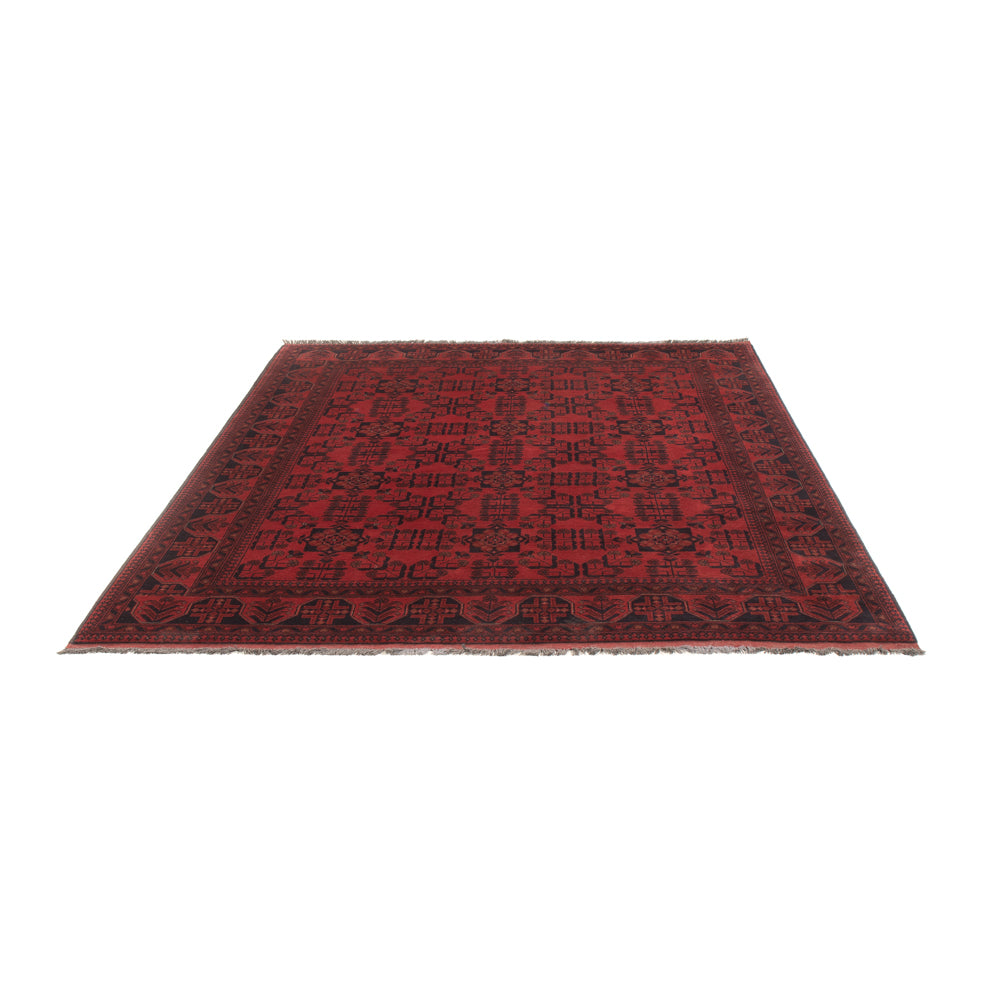 Afghan Rug - Kunduz - 233 x 178 cm - red