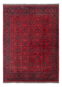 Afghan Rug - Kunduz - 231 x 173 cm - red