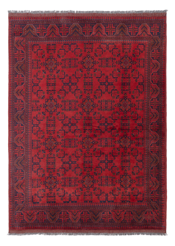 Afghan Rug - Kunduz - 231 x 173 cm - red