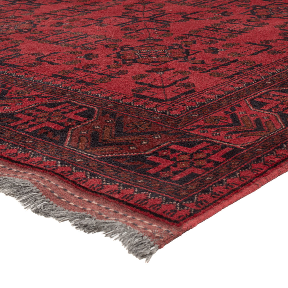 Afghan Rug - Kunduz - 231 x 173 cm - red
